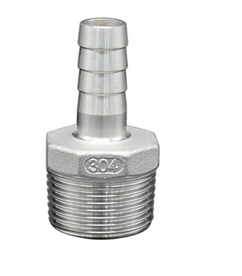 Seamless Male Threaded Socket Stainless Steel Hydraulic Hose Connector Nipple