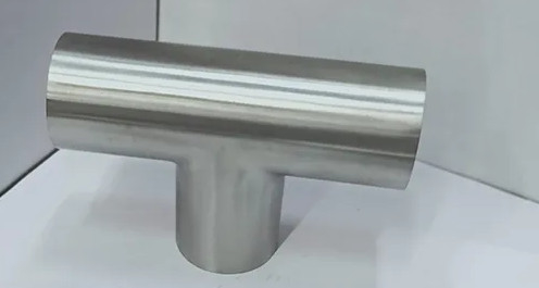 Sanitary 30mm Stainless Steel Pipe Tee 2500lbs Pressure