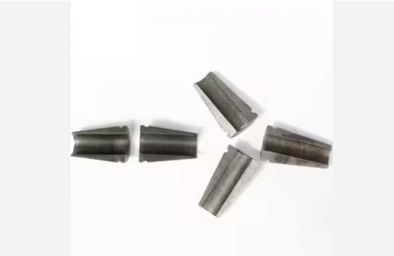 Alloy Steel Post Tensioned Wedges Good Corrosion Resistance For Construction Solutions