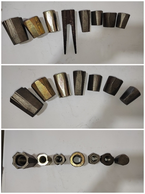ASTM Approved Expansion Shell Anchor Bolt Three Leaf Bolt And Nut Assembly for Tension Strength