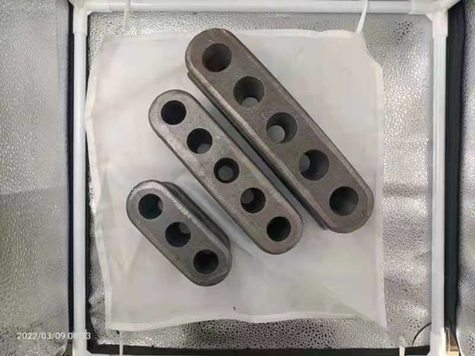 Curved Post Tensioning Accessories Prestressed Ductile Iron Wedge Block