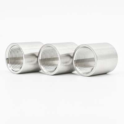 Flexible Straight Stainless Steel Pipe Fittings Hydraulic Quick Connect Couplings