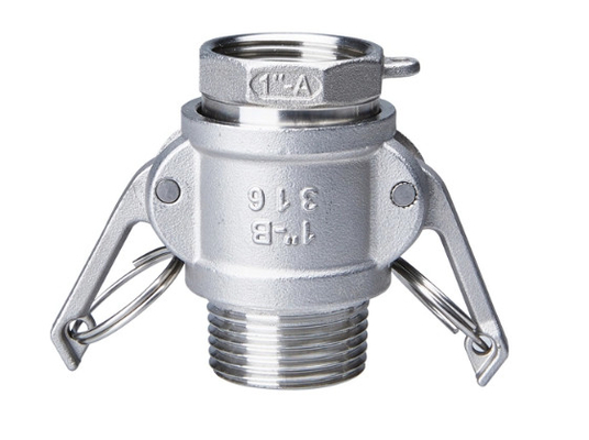 Self Locking Stainless Steel Camlock Couplings Casting Cam And Groove Reducer