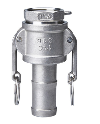 Self Locking Stainless Steel Camlock Couplings Casting Cam And Groove Reducer