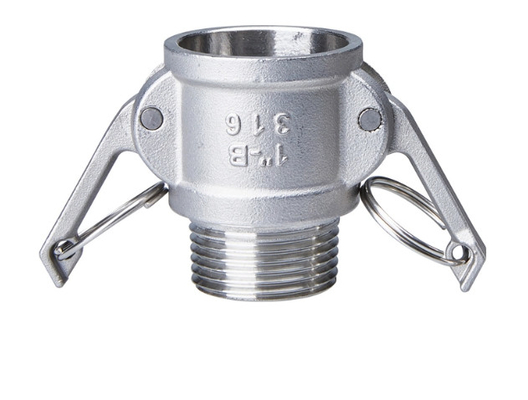 Self Locking Stainless Steel Camlock Couplings Casting Cam And Groove Reducer