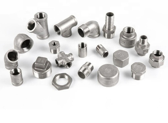 Ra 1.6 - Ra 12.5 Stainless Steel Pipe Fittings NPT / BSP Thread Reducing Socket