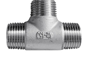 OEM 3/4 Inch Stainless Steel Threaded Reducing Tee For Connection